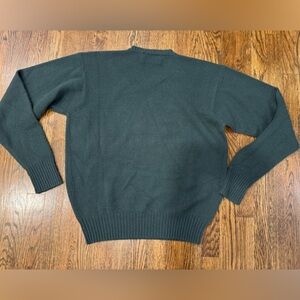 Vintage Polo Golf Cashmere Crewneck Sweater size Large Green
